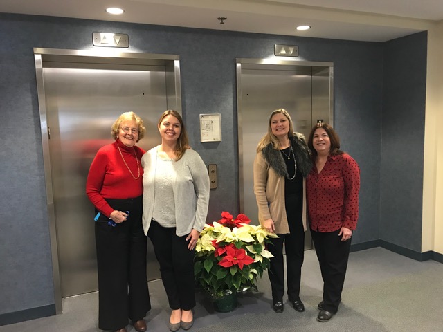 TPR Staff: Carolyn McGrory, Dot Kliniewski, Lisa Coscia and Faith Carlin. Not pictured: Drs. Michael J. Moritz and Serban Constantinescu
