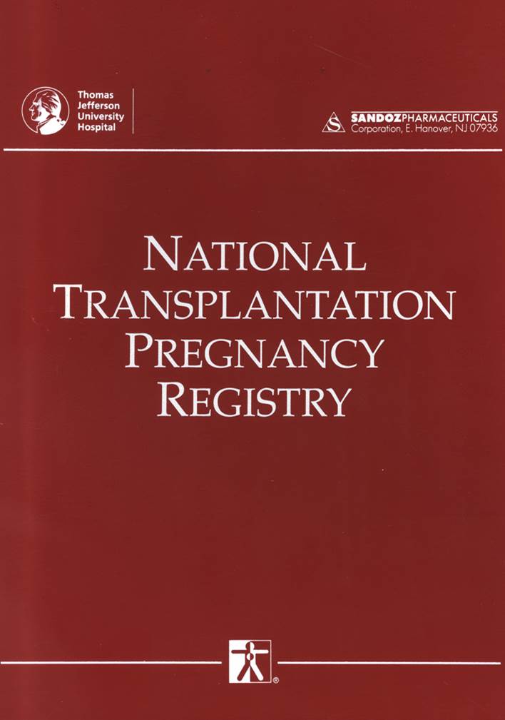 NATIONAL TRANSPLANTATION PREGNANCY REGISTRY visual data 4
